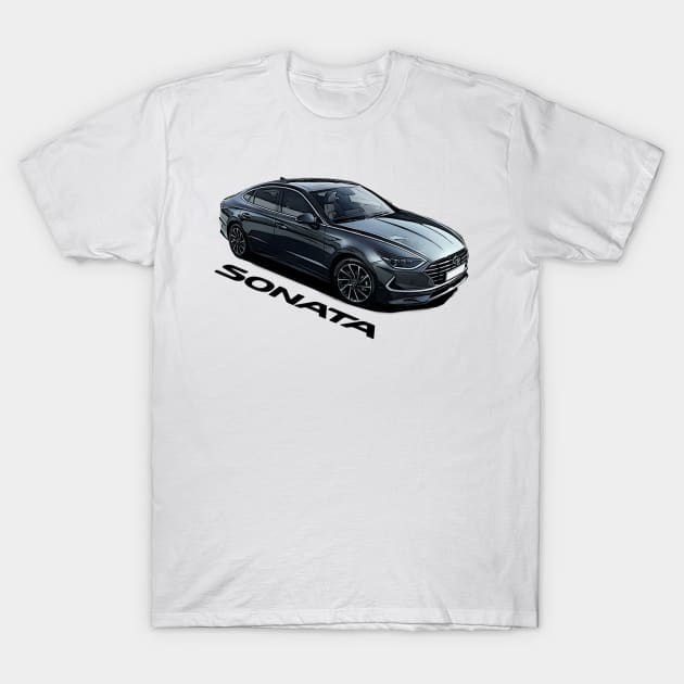 2020 Hyundai Sonata T-Shirt by Woreth